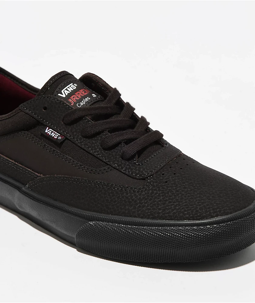 Vans Skate Curren Caples Dark Brown Skate Shoes