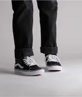 Vans Skate Grosso Sk8-Mid Black & White Skate Shoes