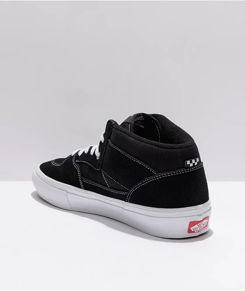 Vans Skate Half Cab Black & White Skate Shoes