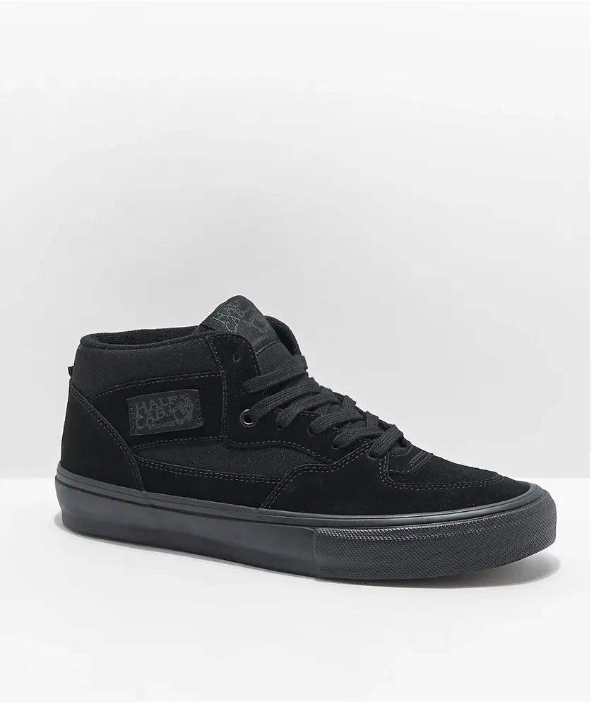 Vans Skate Half Cab Blackout Skate Shoes