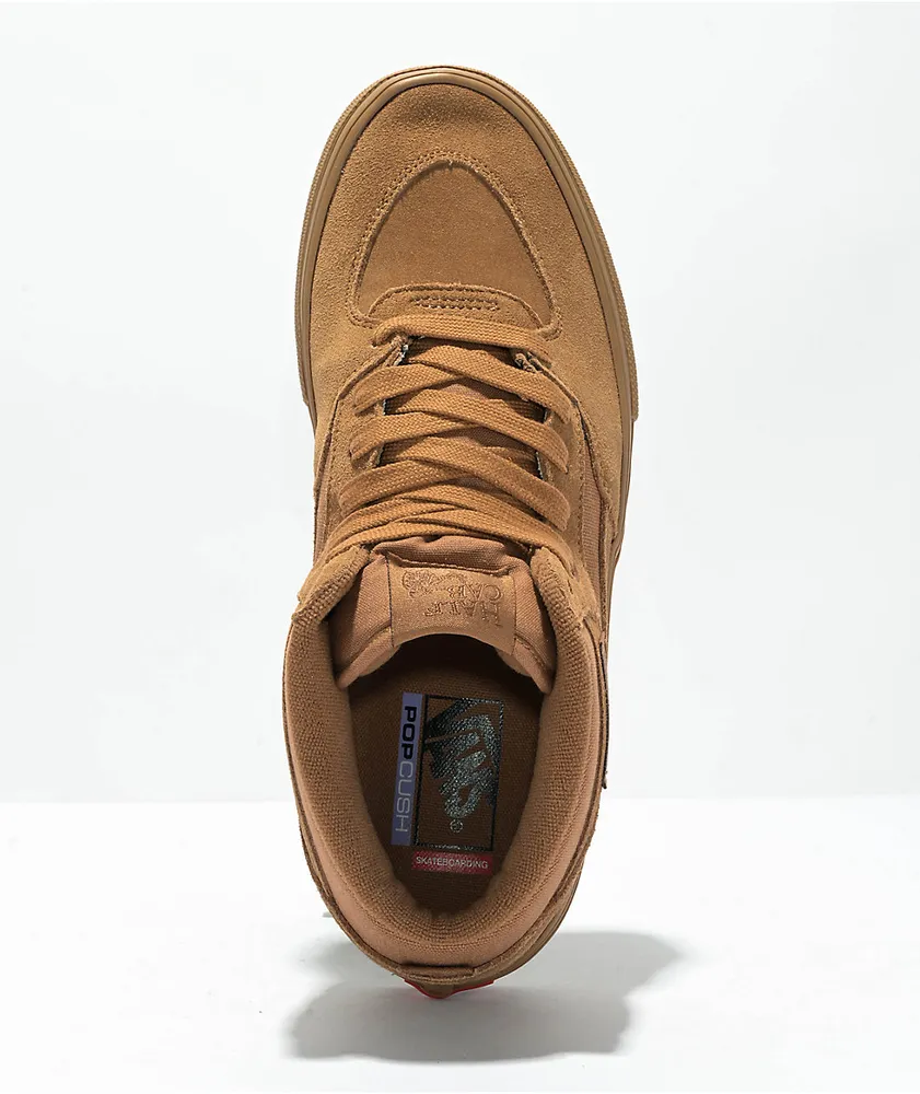 Vans Skate Half Cab Brown & Gum Skate Shoes