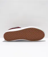 Vans Skate Half Cab Port Royale Maroon Skate Shoes