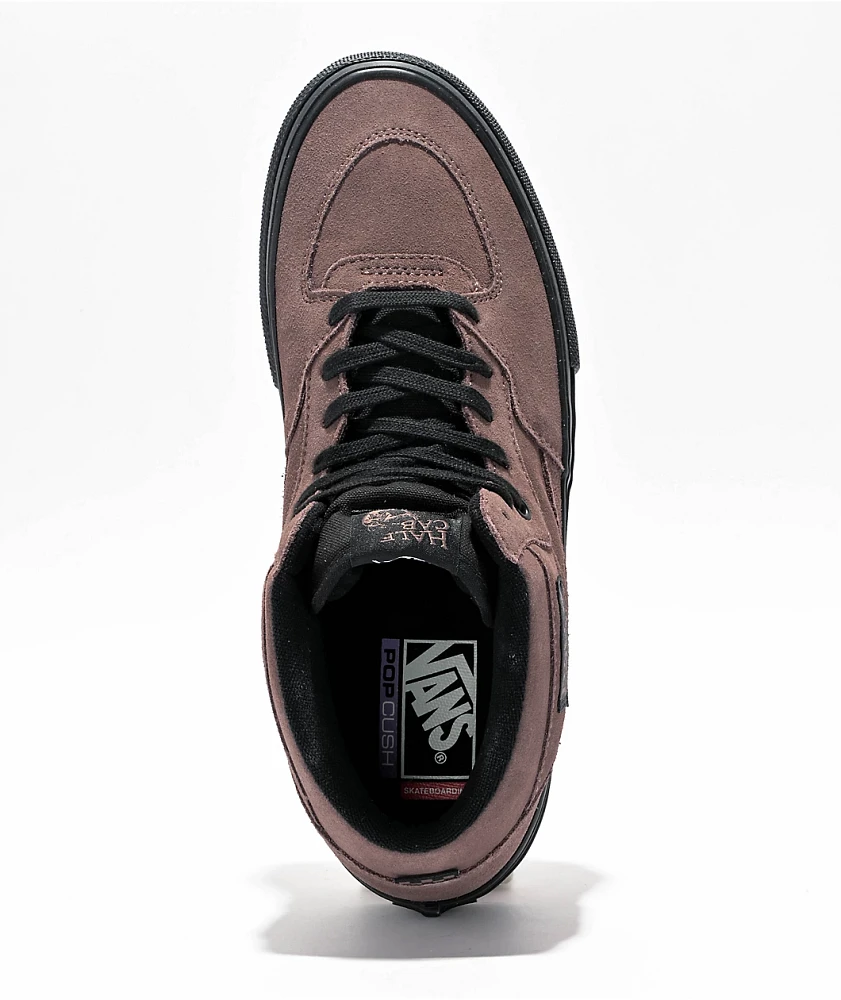 Vans Skate Half Cab Rose Black Skate Shoes