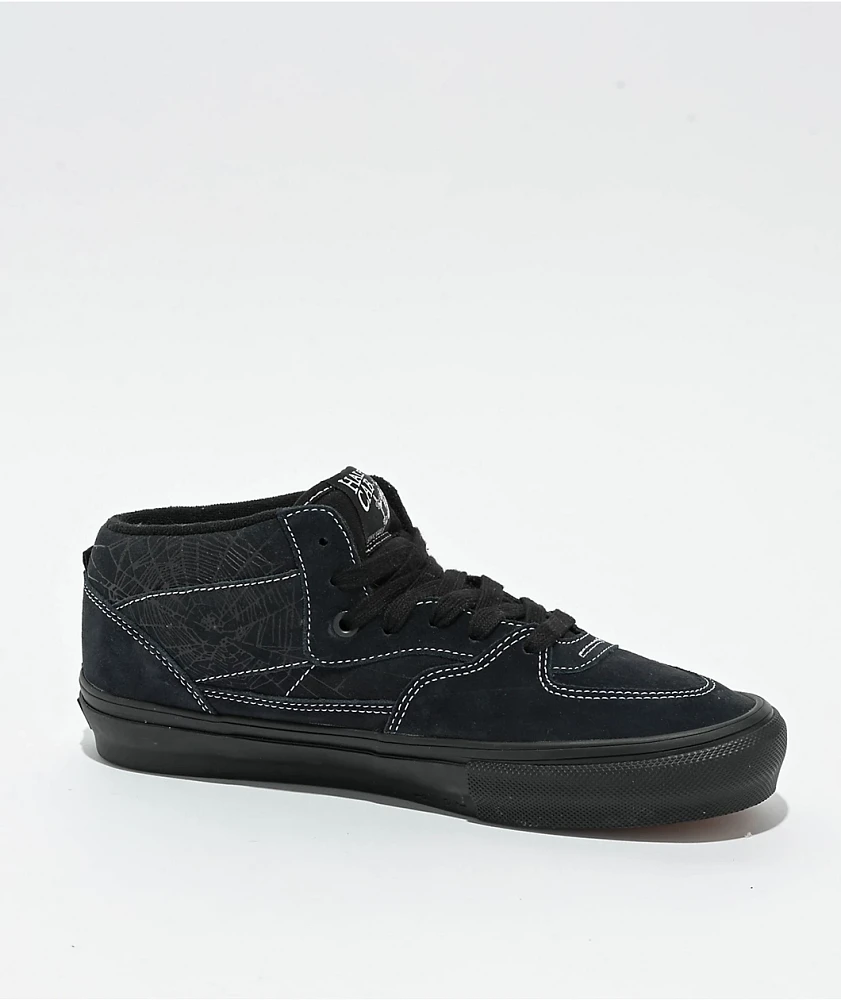 Vans Skate Half Cab Web Dark Grey & Black Skate Shoes