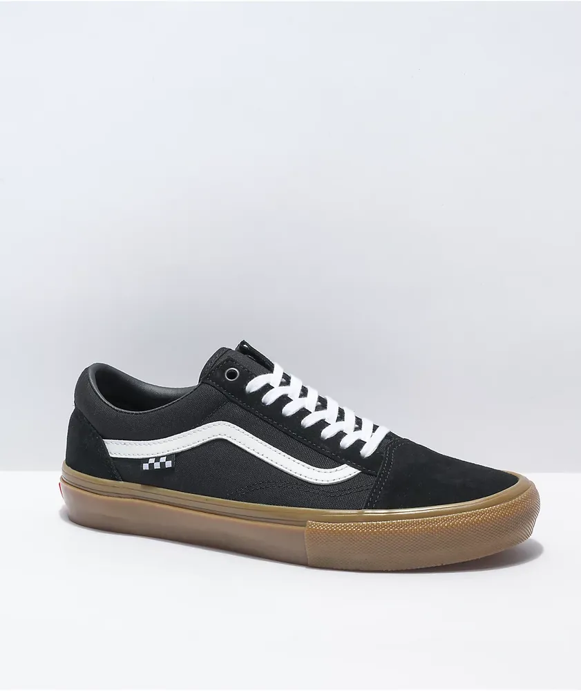 Vans Skate Old Skool Black, White & Gum Skate Shoes