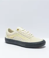 Vans Skate Old Skool Lizzie Antique White & Black Skate Shoes