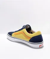 Vans Skate Old Skool Navy & Gold Skate Shoes