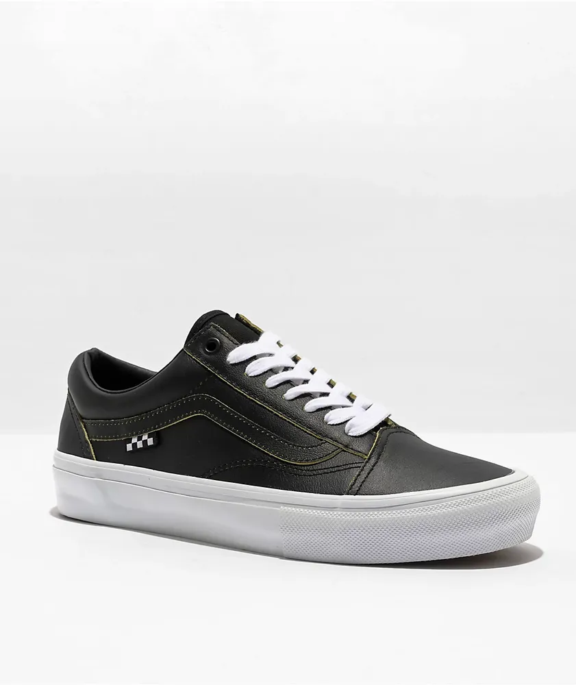 Vans Skate Old Skool Wearaway Black & Lime Skate Shoes