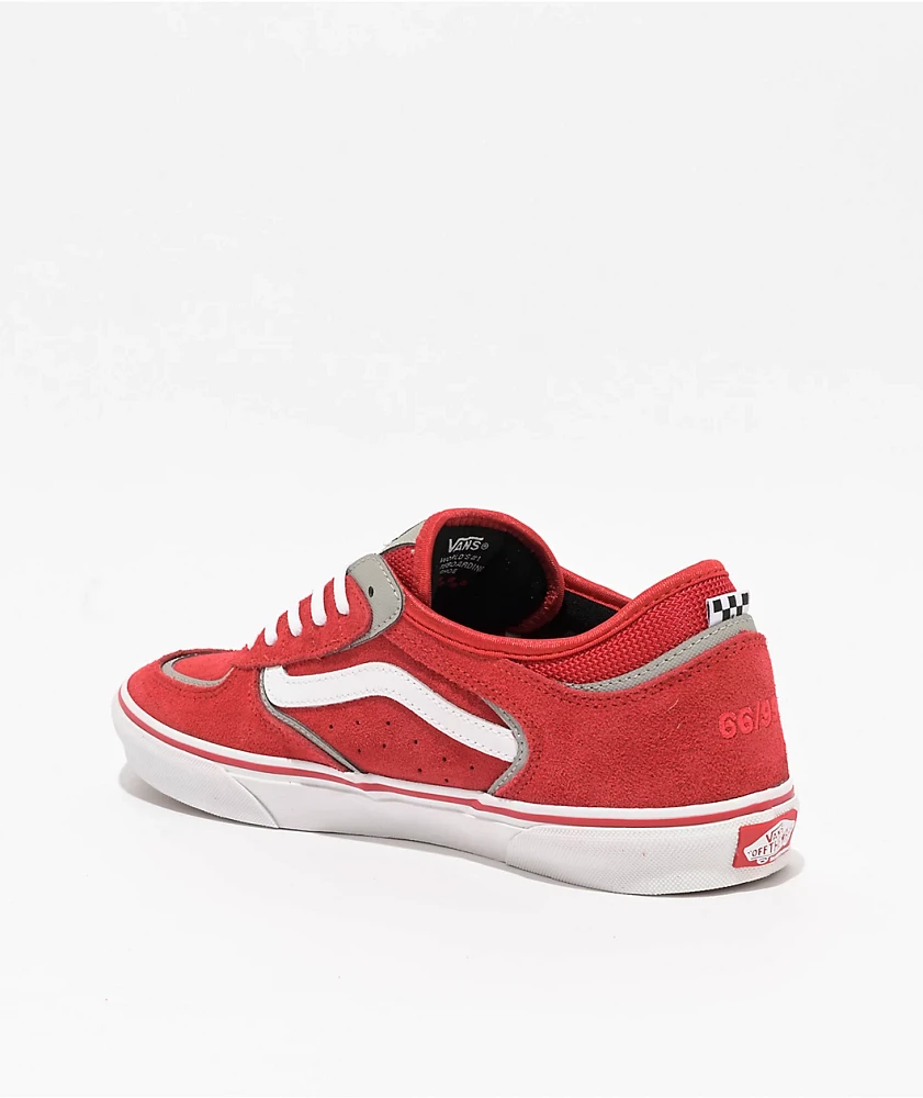 Vans Skate Rowley Red Skate Shoes