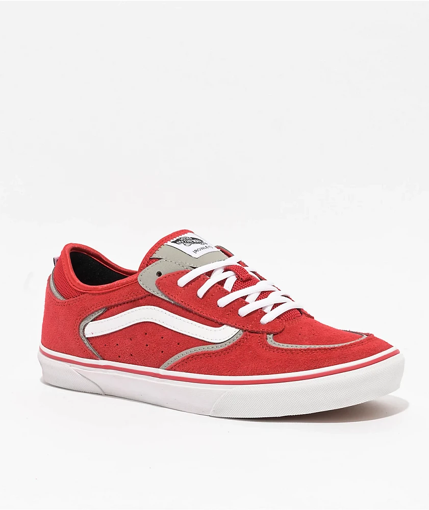 Vans Skate Rowley Red Skate Shoes