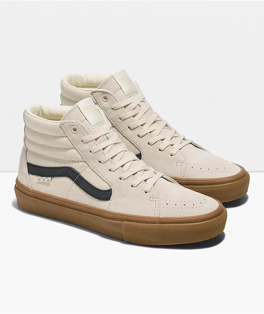 Vans Skate Sk8-Hi Birch & Gum Skate Shoes