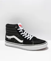 Vans Skate Sk8-Hi PopCush Black & White Skate Shoes