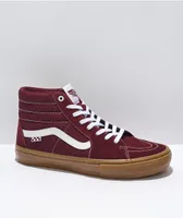 Vans Skate Sk8-Hi Port Royale & Gum Skate Shoes