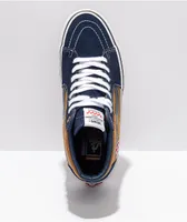 Vans Skate Sk8-Hi Reynolds Navy & Golden Brown Skate Shoes