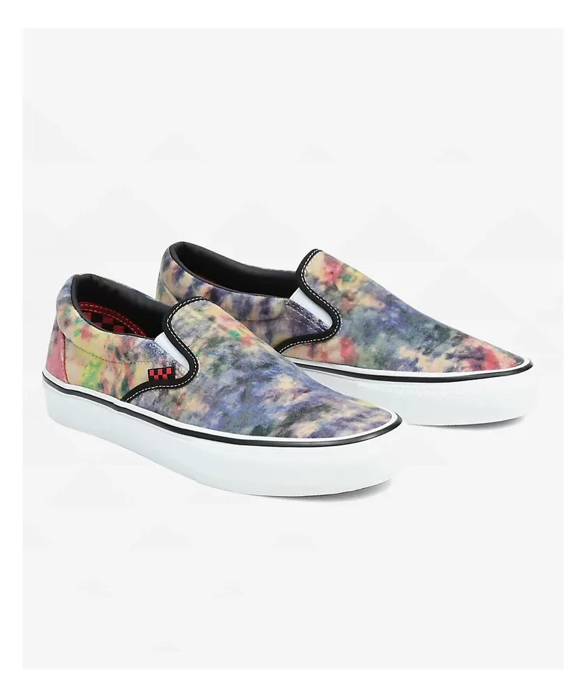 Vans Skate Slip-On Tie Dye Skate Shoes