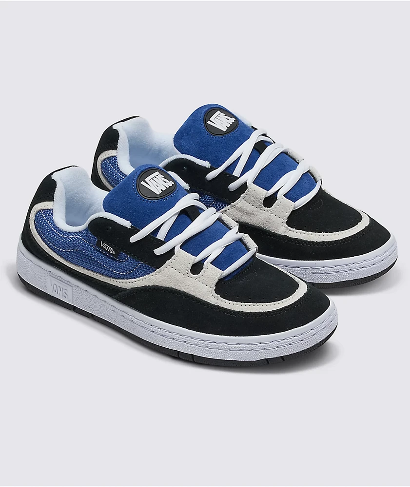 Vans Skate Speed LS Black & Navy Skate Shoe