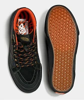 Vans Skate x Spitfire Sk8-Hi Reissue Black & Flame Skate Shoes