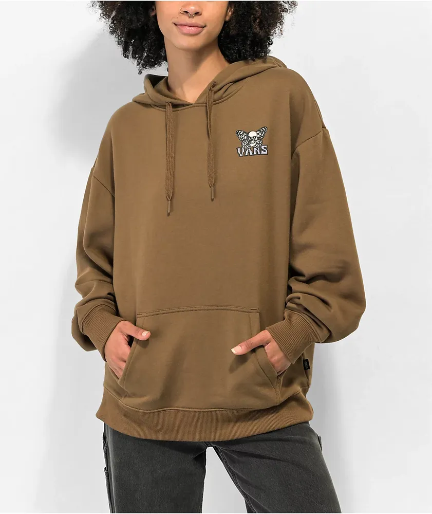 Vans Skullfly Brown Hoodie