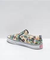 Vans Slip-On Aloha Black & White Skate Shoes