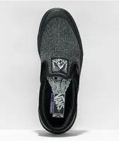 Vans Slip-On BMX Fast & Loose Black Marl Shoes