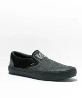 Vans Slip-On BMX Fast & Loose Black Marl Shoes