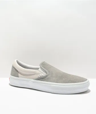Vans Slip-On Cloud Grey Skate Shoes