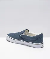 Vans Slip-On Deboss OTW Dress Blues Skate Shoes