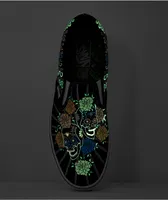 Vans Slip-On Dia De Los Muertos Black & White Skate Shoes