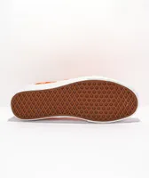 Vans Slip-On Peach Nectar Checkered Skate Shoes