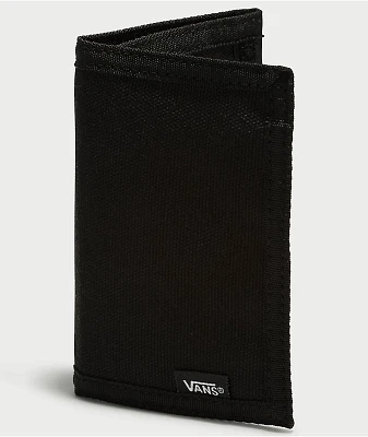 Vans Slipped Black Tri-fold Wallet