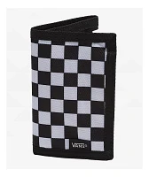 Vans Slipped Checkerboard Black & Charcoal Trifold Wallet