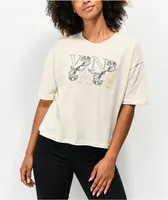 Vans Spaced Case Sandshell Crop T-Shirt