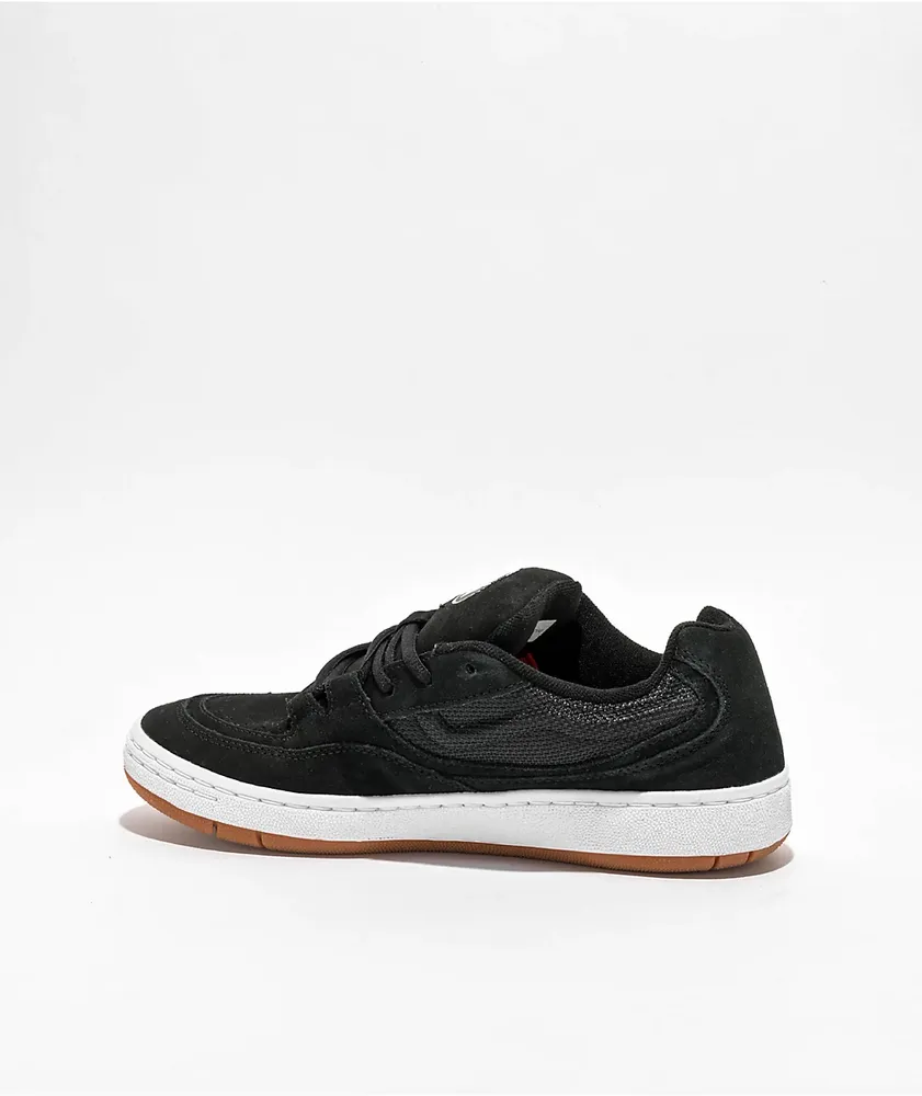 Vans Speed LS Black & White Skate Shoe