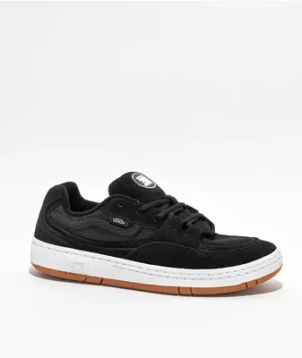 Vans Speed LS Black & White Skate Shoe