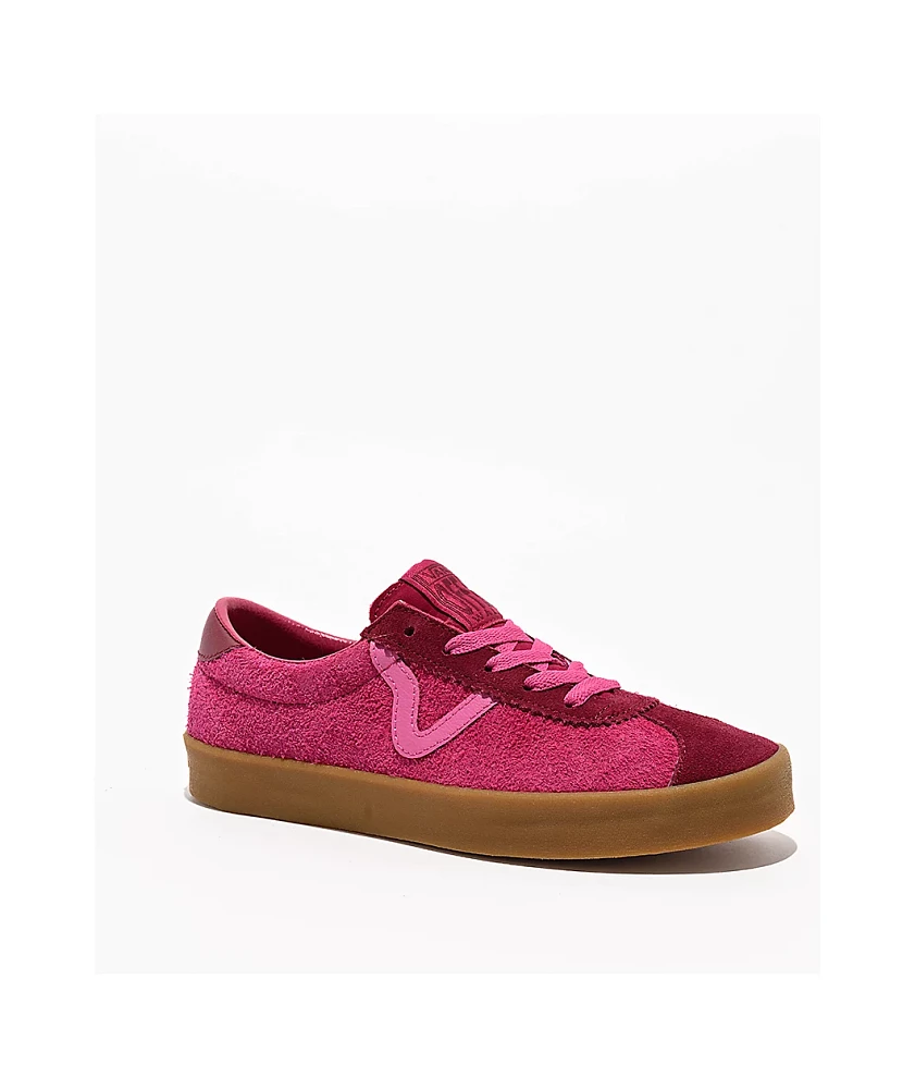 Vans Sport Low Raspberry Rose Skate Shoes