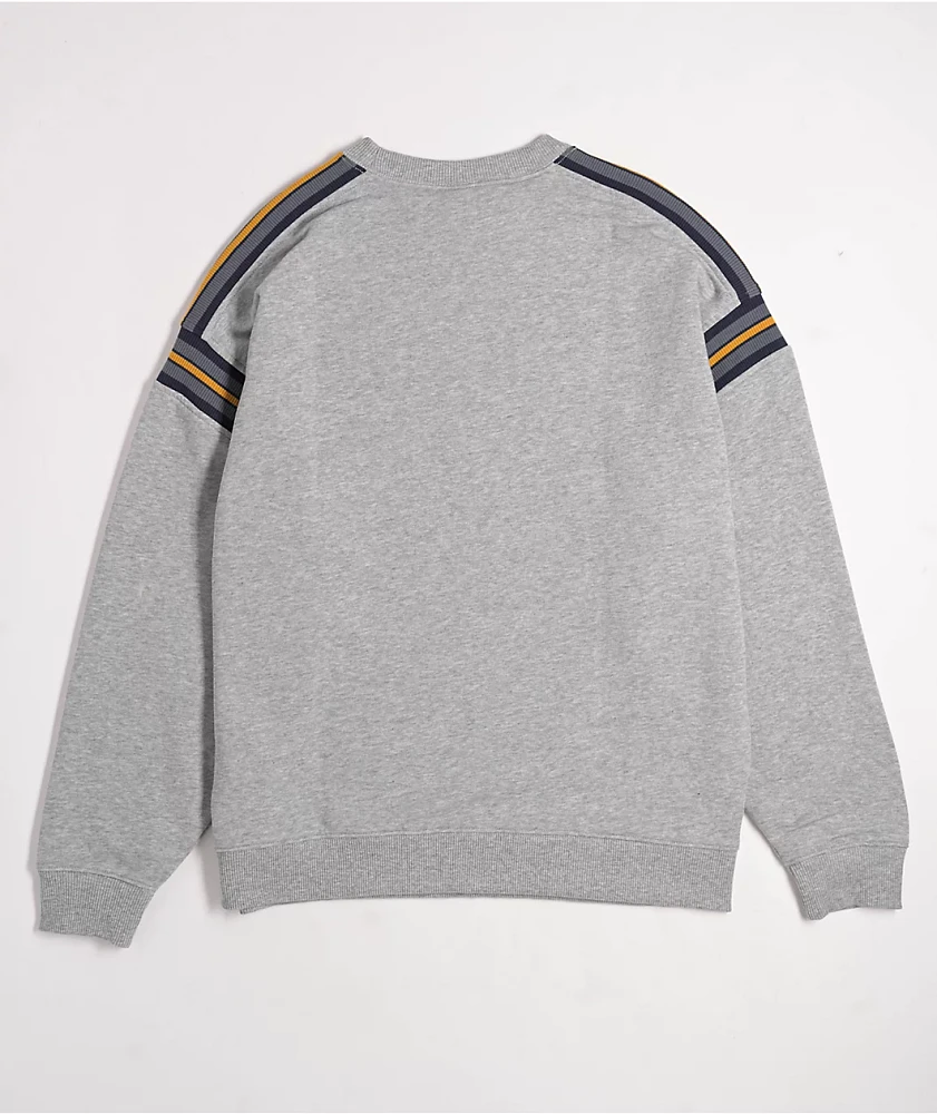 Vans Stadium Grey Oversized Crewneck Sweatshirt