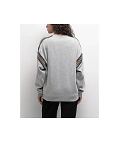 Vans Stadium Grey Oversized Crewneck Sweatshirt