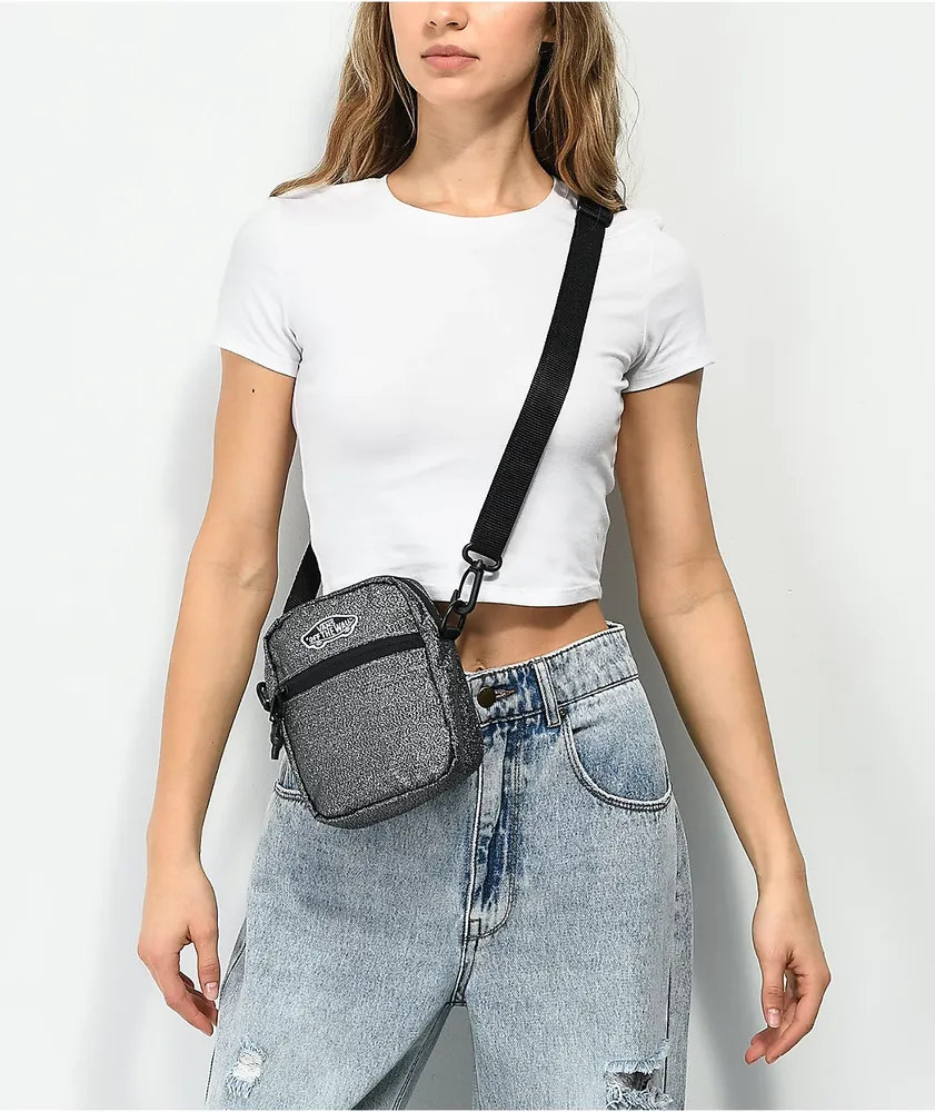 Vans Street Ready Metallic Sparkle Crossbody Bag