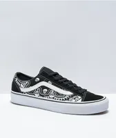 Vans Style 36 Bandana Black & White Skate Shoes