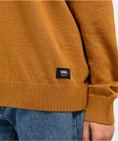 Vans Tacuba Solid Brown Sweater