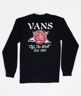 Vans Tattoo Rose Black T-Shirt