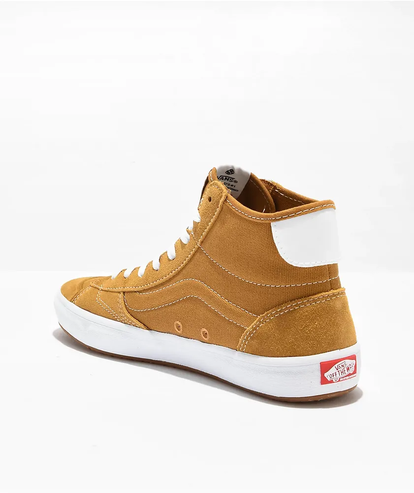 Vans The Lizzie Gold & White Skate Shoes