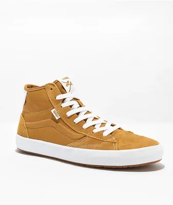 Vans The Lizzie Gold & White Skate Shoes