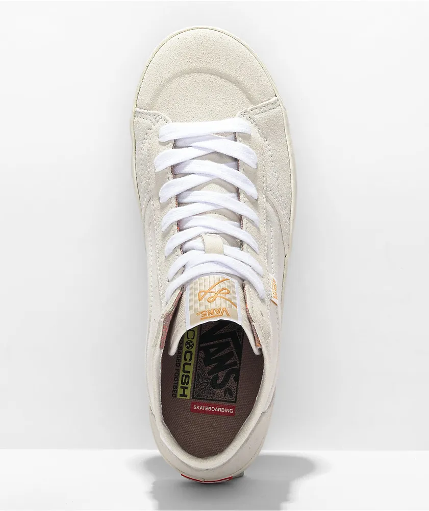 Vans The Lizzie Marshmallow White Skate Shoes