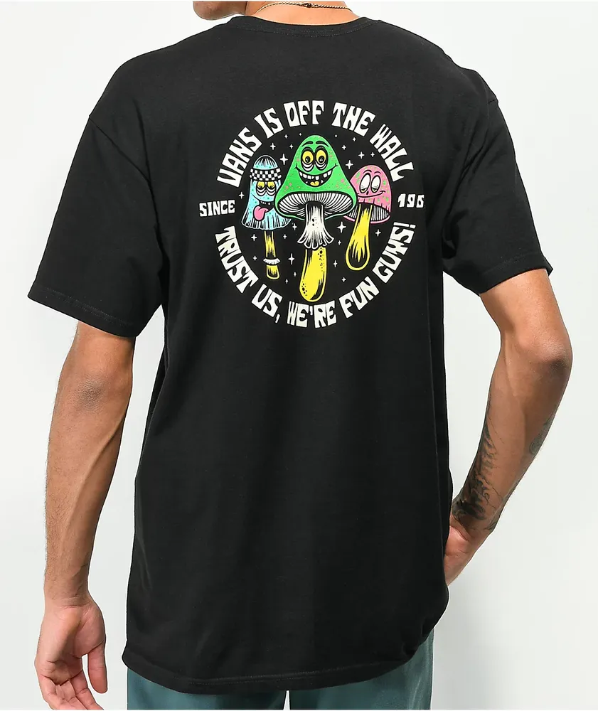 Vans Tres Fun Guys Black T-Shirt