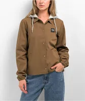 Vans Tripp Brown Hooded Jacket