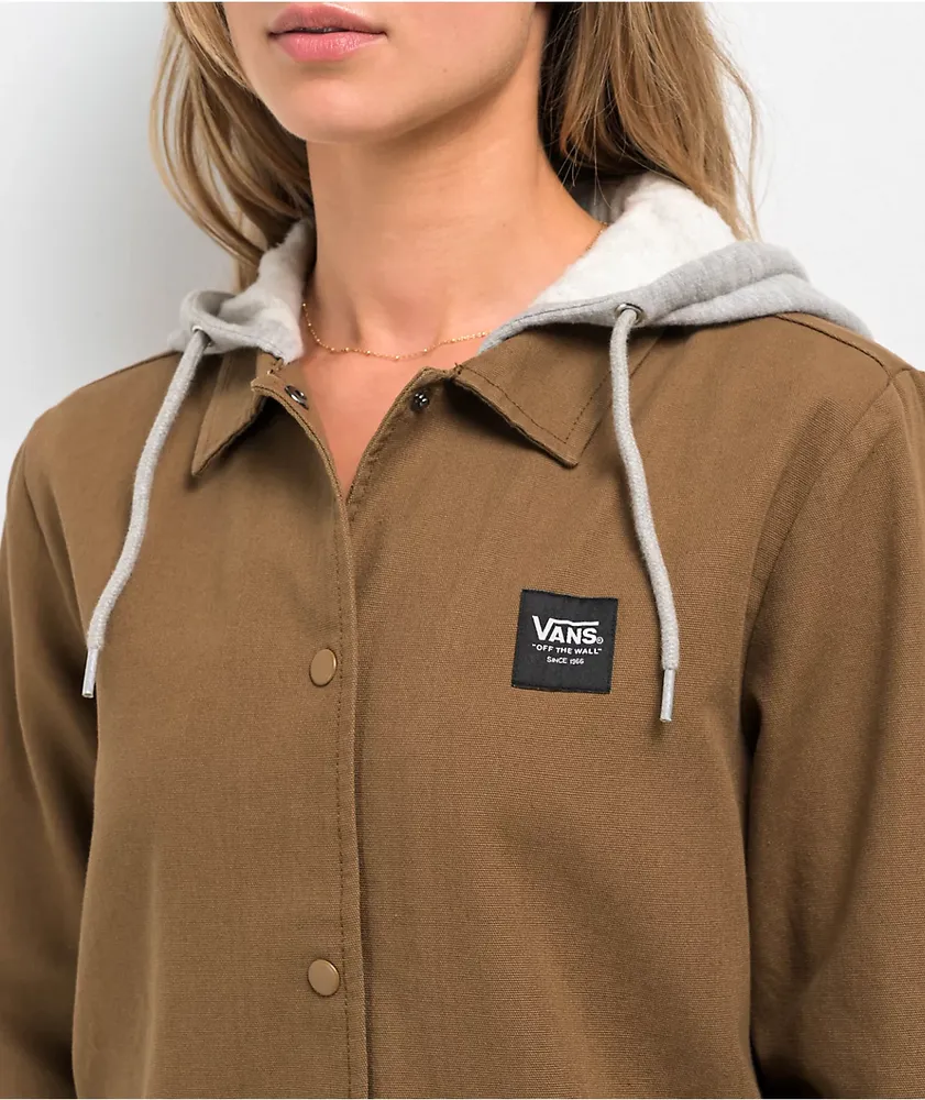 Vans Tripp Brown Hooded Jacket