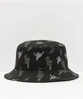 Vans Undertone Glow In The Dark Black Bucket Hat