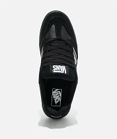 Vans Upland Black & White Skate Shoes