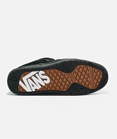 Vans Upland Black & White Skate Shoes
